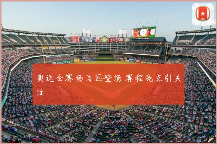 奥运会赛场马匹登场 赛程亮点引关注